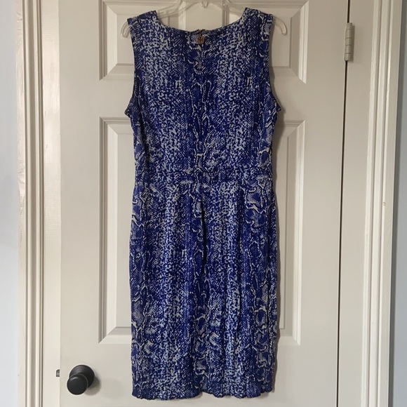 TORY BURCH 100% Silk Carly Dress - Large - Picture 6 of 7
